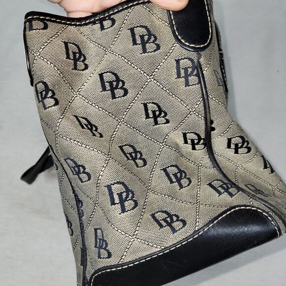 DOONEY & BOURKE Purse Bag Womens Silver Buckle Designer Satchel Bags Purses - Picture 16 of 16